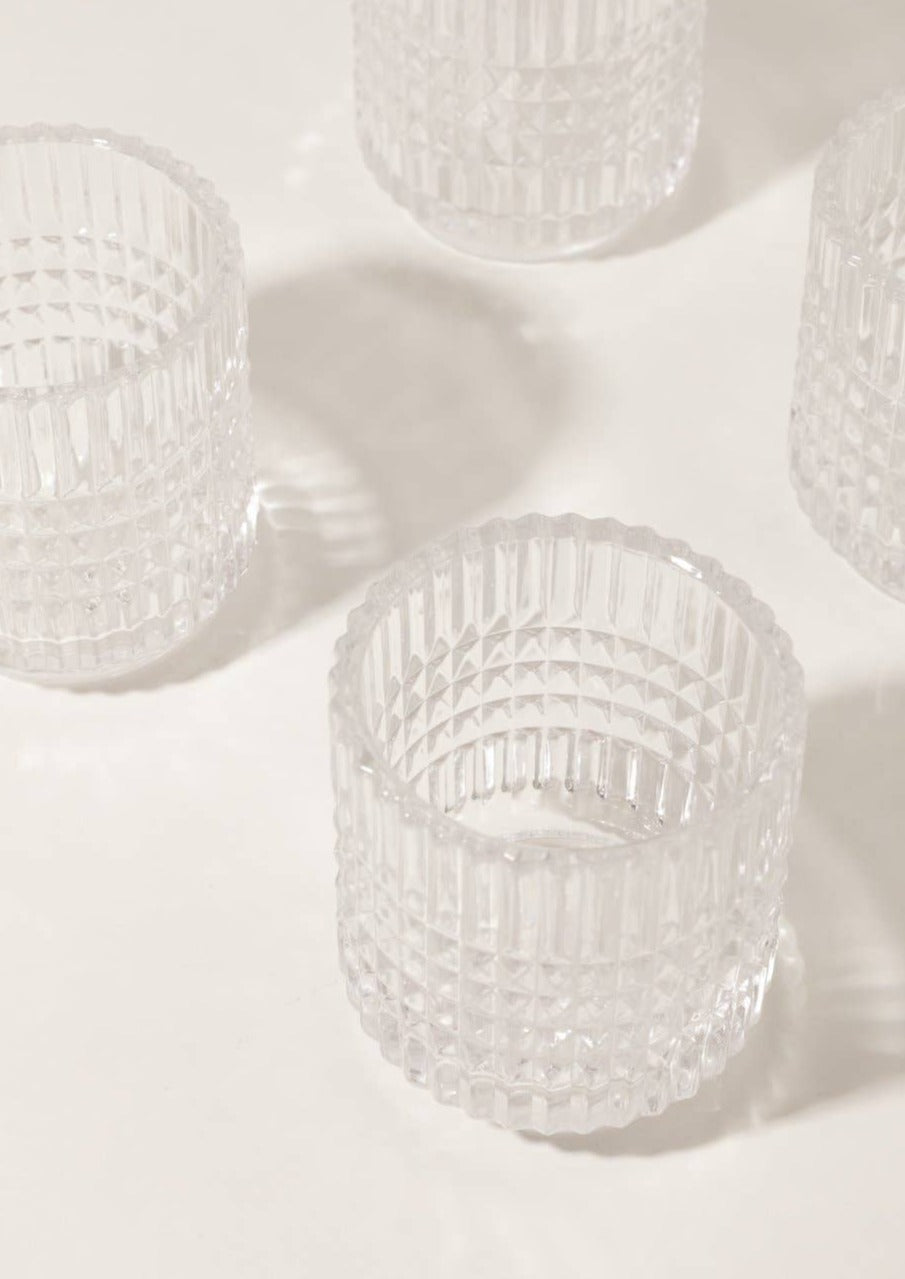Caroline Carved Glass